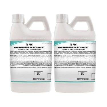 Imagem de Kit 2 Finalizador Passadoria Tecido Finisherfresh Bouquet 2L