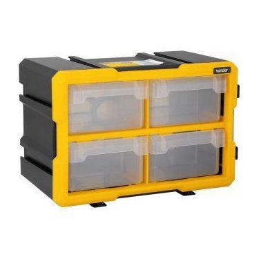Imagem de Organizador Plástico Opv 004 295 X 165 X 190 Mm com 4 Gavetas Vonder