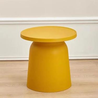 Imagem de Mesa de centro de design simples, sala de estar, cogumelo, mesa de centro de plástico, rede de canto de celebridade, mesa de cabeceira, sofá, mesa lateral, mesa de centro, mesa lateral minimalista