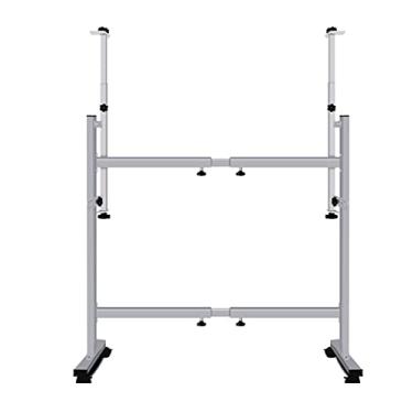Imagem de CUTPOIY Suporte para quadro branco móvel grande quadro branco magnético sobre rodas quadro branco portátil em pé no suporte para escola, escritório em casa