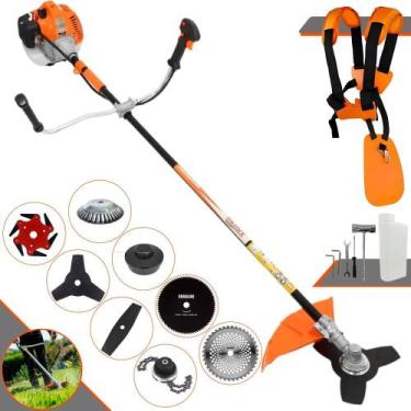 Imagem de Cortador de Grama Lateral Vulcan VR520H 52cc 2,5HP Completa Com Carret