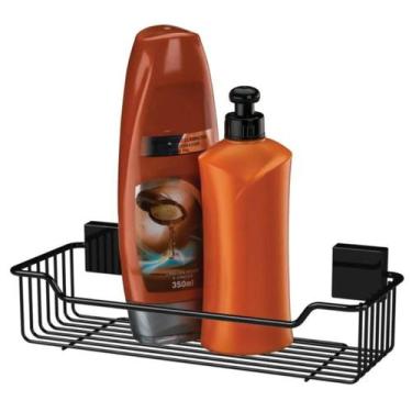 Imagem de Porta Shampoo Condicionador Prateleira De Parede Com Fixação Por Paraf