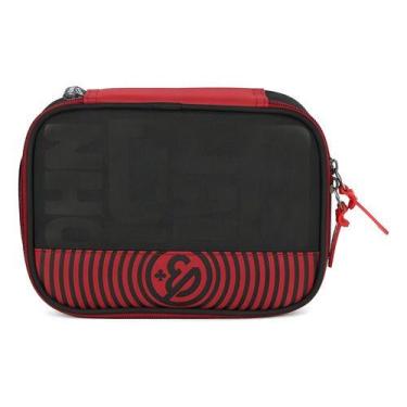 Imagem de Estojo 100 Pens Grande Escolar Juvenil Original Enaldinho - Luxcel, Pr