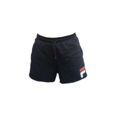Imagem de Bermuda Fila Letter Feminino - Preto
