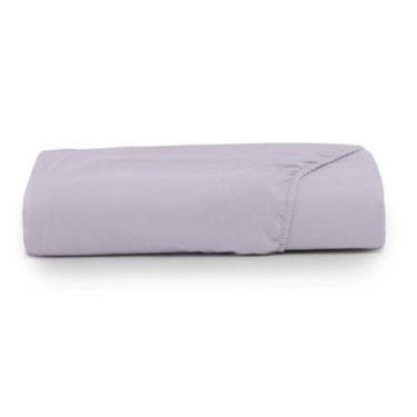 Imagem de Lencol Avulso Casal Com Elastico Malha Lilas Sul Brasil