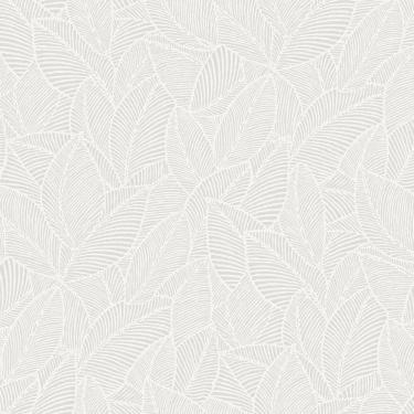 Imagem de Papel de Parede Essencial Folhagem Branco ESS1040