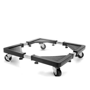 Imagem de Suporte Em AçO InoxidáVel Com RodíZios Adequado Para FrigoríFicos, MáQuinas De Lavar Roupa E FogõEs