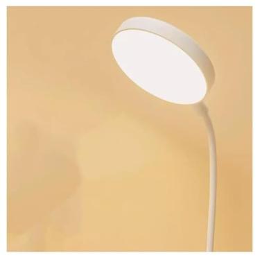 Imagem de Luminária de Mesa LED Recarregável com Proteção para os Olhos USB 18 LEDs Abajur Ideal para Quarto e Dormitório Ajuste de 360º e Toque Sensível (Com Cabo Usb)