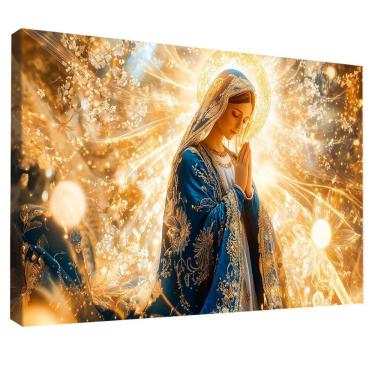 Imagem de Quadro Decorativo Nossa Senhora Aparecida Oração