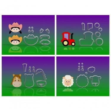 Imagem de Cortador Fazendinha Modular Mod 2 Com 09 Modelos Tamanho 5Cm