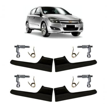 Imagem de Kit 4 Maçaneta Gatilho Interno Vectra 2008 2009 2010 2011 - Un / 4 [f103]