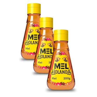 Imagem de Mel Holanda Baldoni Kit 3 Bisnagas de 200g