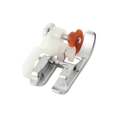 Imagem de Deevoka Guia de pé cego bainha acessório peça de reposição pano darning costura presser pés para máquina de costura doméstica costura