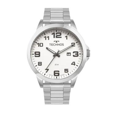 Imagem de Relógio Technos Masculino Militar Prata - 2115TXM/1K