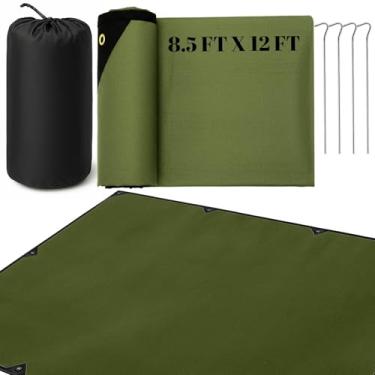 Imagem de Kingdder 1 cobertor de emergência resistente para sobrevivência lona térmica extra grande com isolamento térmico para barraca de acampamento cobertor infravermelho bloqueado para resgate acampamento