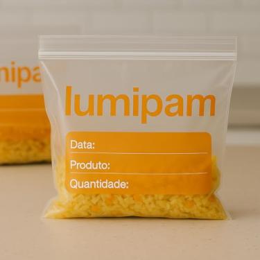 Imagem de Kit com 5 Sacos Herméticos Reutilizáveis