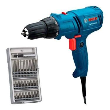 Imagem de Furadeira 10mm Bosch Gsr 7-14 E + Kit Bits 25 Peças 110v