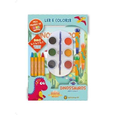 Imagem de Meu Mundo De Cores - Dinossauro Para Colorir