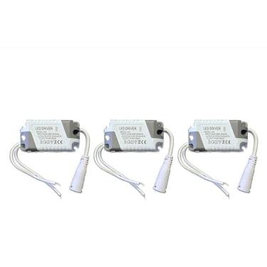 Imagem de 3 Driver Led Reator Fonte Para Plafon 4w A 6w 3DriverLed