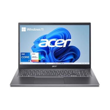 Imagem de Acer Laptop Aspire 5 15 fino | FHD IPS Touch de 15,6 polegadas 1920 x 1080 | Intel Core i7-1355U | Intel Iris Xe Graphics | LPDDR5 de 16 GB | SSD Gen 4 de 512 GB | Wi-Fi 6E 802.11ax | Teclado