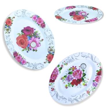 Imagem de 2 Travessas Petisqueira 25,5cm em Melamina para Restaurantes