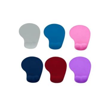 Imagem de Mouse Pad Ergonômico com Apoio de Punho Macio Antiderrapante Conforto e Precisão