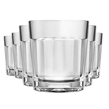 Imagem de Jogo De Copo Americano Double Old Fashion Nadir 315ml -6 Peças