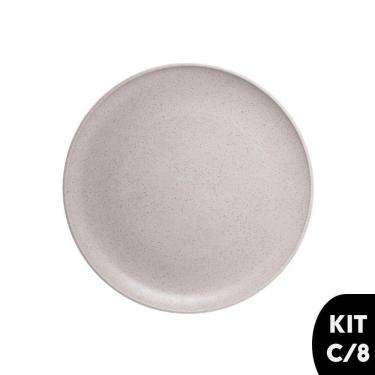 Imagem de Jogo 8 Pratos Raso Em Fibra De Pinho E Pp Pine 27cm Wolff