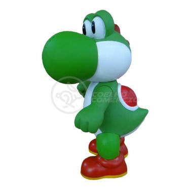 Imagem de Boneco Action Figure Yoshi Grande Super Size 26Cm - Mario