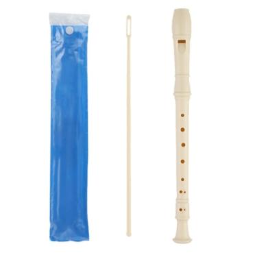 Imagem de Soprano Recorder Instrument Blockflöte com gravador de plástico de estilo alemão, bolsa de armazenamento, chave C barroca para adultos iniciantes instrumento gravador