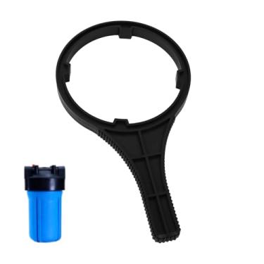 Imagem de Chave Filtro Água com Diâmetro Interno Máximo 16,2cm para Carcaças Filtro Estilo Big Blue, Chave Resistente para Sistemas de Água Residenciais Que Utilizam Cartuchos 4,5"x10" e 4,5"x20"