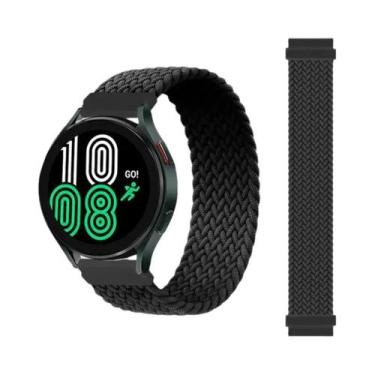 Imagem de Pulseira Trançada Solo Loop De 22mm 20mm Para Samsung Galaxy Watch E A