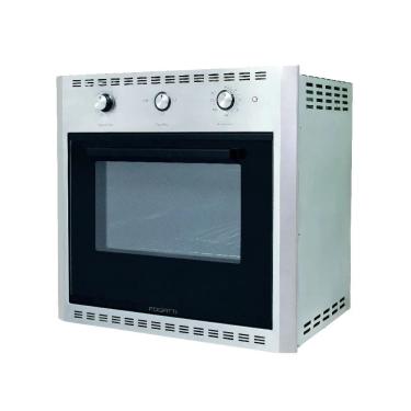 Imagem de Forno Elétrico Embutir Fogatti E60 Inox, 60 Litros, Grill Dourador, 300°c e Timer 120 Minutos