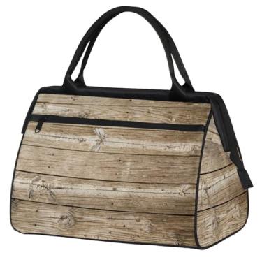 Imagem de Sacola abstrata de flor de abelha pequena para o fim de semana para mulheres e homens, bolsa de viagem dobrável, leve, esportiva, academia, impermeável, mala de mão, bolsa de fim de semana para