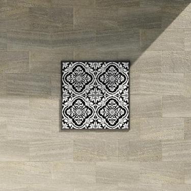 Imagem de Ladrilho Decorativo Cerâmica Caleidoscópio 30cm x 30cm Revestimento para Paredes e Pisos