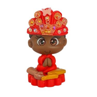 Imagem de Escultura Baby Orixá em Biscuit 5 cm Pureza e Doçura Iansã