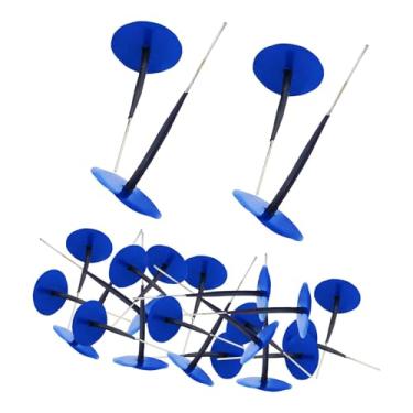 Imagem de oshhni Kit com 24 remendos de reparo de pneus em formato de cogumelo, para substituição de pneus furados em veículos automotivos, 3 Mm X 3.5 Cm