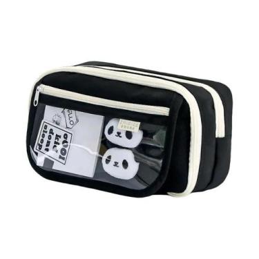 Imagem de Estojo De Lápis De Grande Capacidade Com 9 Camadas, Compartimento Tran