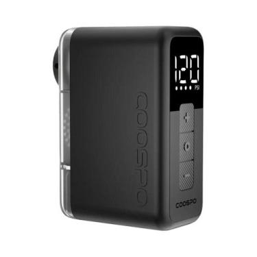 Imagem de Bomba De Ar Portátil Mini Para Bicicleta COOSPO X1 Inflador Digital El