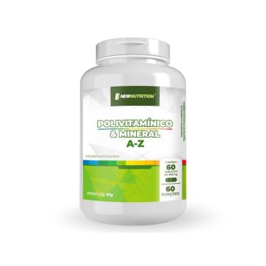 Imagem de Polivitamínico & Mineral A-Z 60tab NewNutrition-Unissex