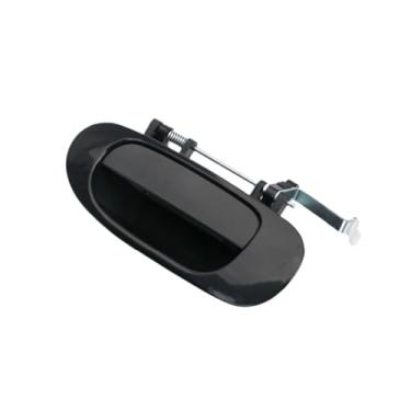 Imagem de Maçaneta externa da porta compatível com Mitsubishi Carisma, dianteira, traseira, esquerda, direita, preta, modelo Space Star, 1998-2002(Rear Left)