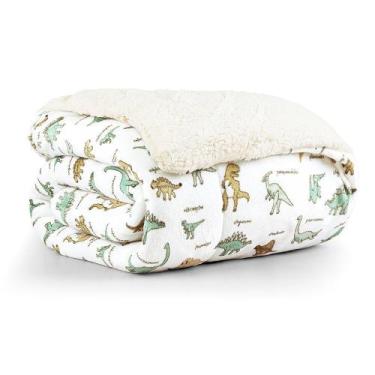 Imagem de Coberdrom Solteiro Tutti Kids Manta 100g Dupla Face Flannel e Sherpa 0