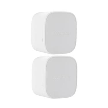 Imagem de Kit 2 Caixas de Passagem Plástica Câmeras Bullet/Dome Interno VBOX 100