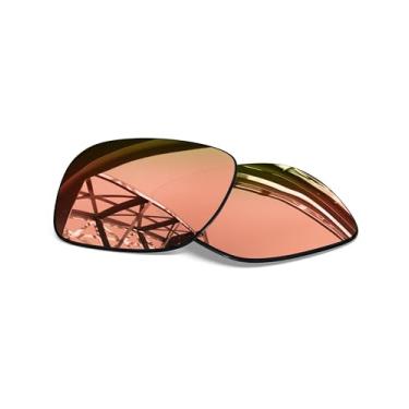 Imagem de SmartVLT Lentes de reposição masculinas para óculos de sol Oakley Holbrook OO9102 - Mais opções, Pêssego, ouro, One Size