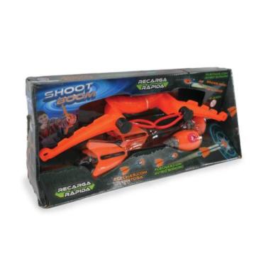 Imagem de Arco Lança Flechas Com Ventosa E Sonoro Polibrinq, Laranja