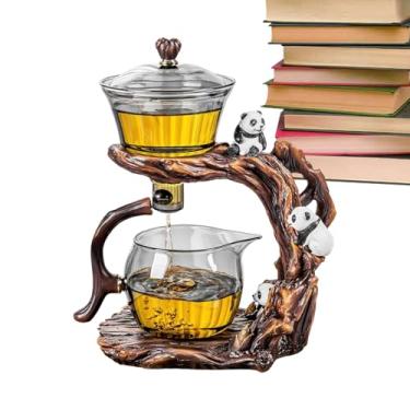 Imagem de Infusor de Chá Magnético - Bule Vintage Resistente Ao Calor,Infusor Magnético Bule Preguiçoso - para Preparar Café e Folhas Soltas em Casa Cozinha Escritório Apartamento Acampamento Hotel