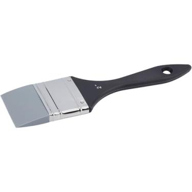 Imagem de GORGECRAFT 1 caixa de pincéis de pintura de silicone, preto, com bordas pontiagudas, sólidas, flexíveis, à base de água, ferramenta de desenho à base de água, modelador de cores, pincéis com cabo de