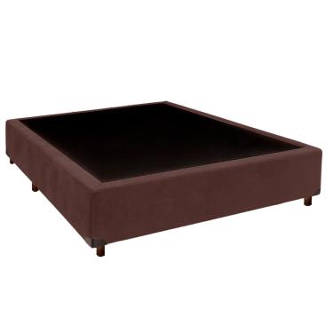 Imagem de Cama Box Viuvo Marrom Nature 128x188