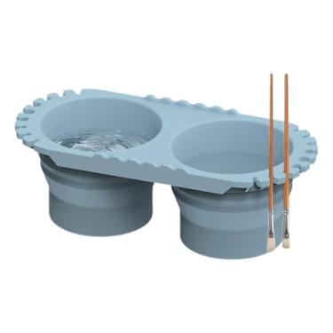 Imagem de de pincel de tinta, copo de enxágue, suprimentos de pintura dobrável | enxágue de aquarela doméstico, para artistas, estudantes, pintores, professores, iniciantes, estúdios de arte, sala de