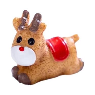 Imagem de Mini Boneco De Natal Homem De Gengibre Boneco De Neve Modelo De Casa D